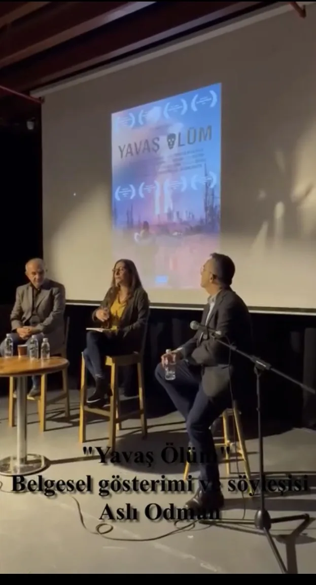 "YAVAŞ ÖLÜM" BELGESELİ VE SÖYLEŞİSİ ANKARA'DA GERÇEKLEŞTİ: AFŞİN-ELBİSTAN TERMİK SANTRALLERİNİN TAHRİKATI GÜNDEMDE