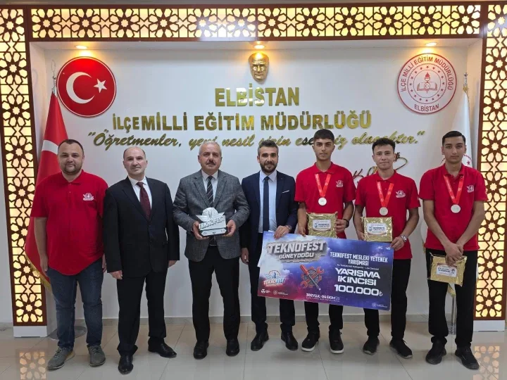 KARAELBİSTAN MTAL’DEN BÜYÜK BAŞARI: TEKNOFEST’TE TÜRKİYE İKİNCİLİĞİ ELBİSTAN’A GELDİ