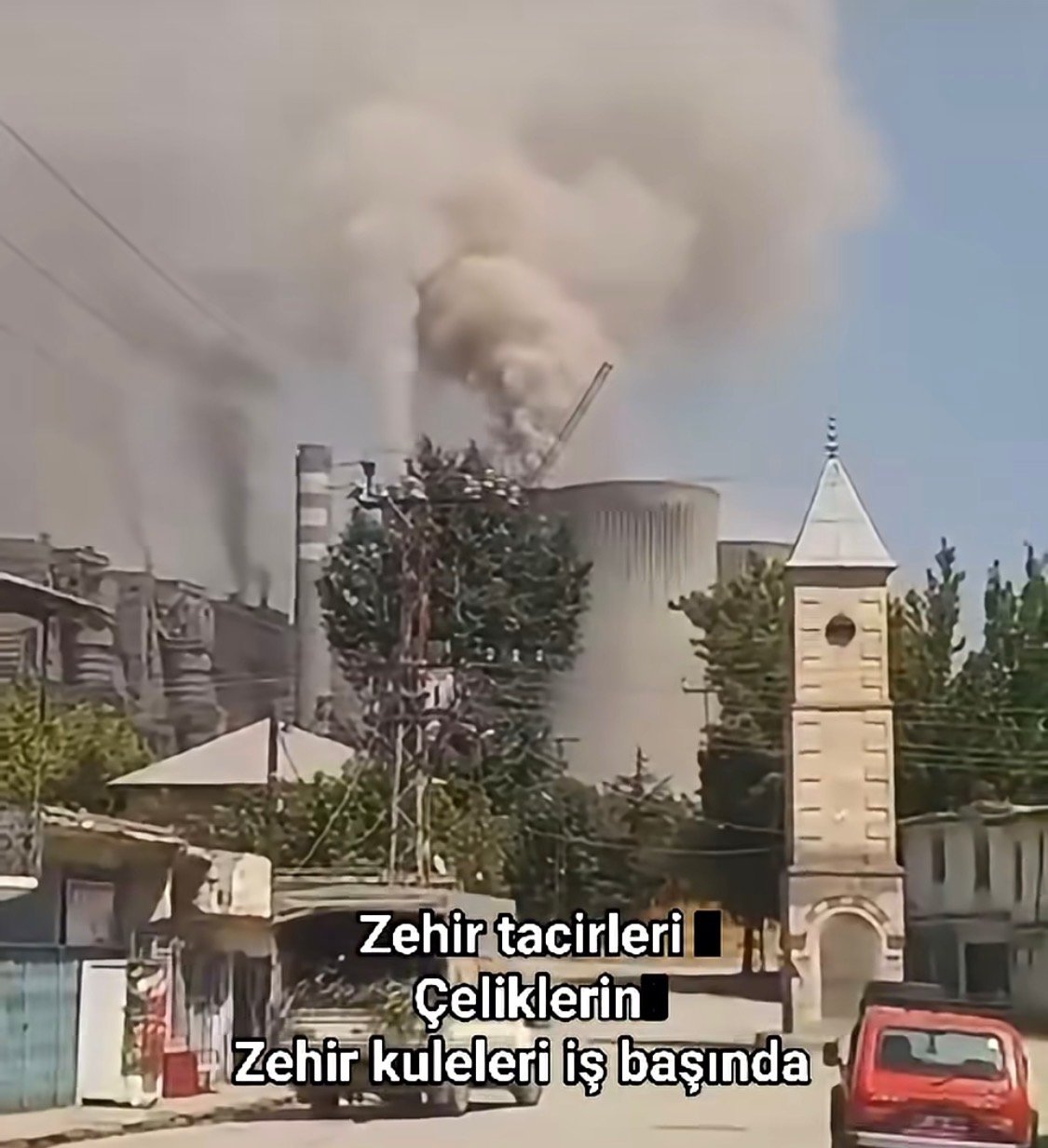 ZEHİR TACİRİ ÇELİKLERİN ZEHİR KULELERİ İŞBAŞINDA: BÖLGE HALKINDAN YETKİLİLERE FİLTRESİZ SANTRAL TEPKİSİ
