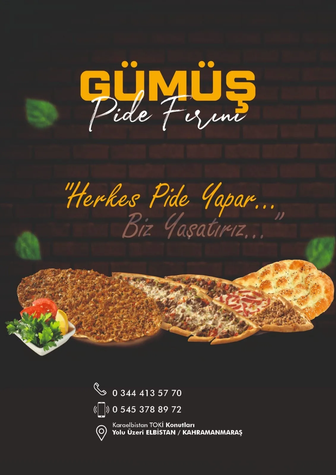ELBİSTAN’DA ENFLASYONA İNAT EKMEK VE UNLU MAMULLER 10 LİRA: GÜMÜŞ PİDE FIRINI'NDAN DEV HALK KAMPANYASI!
