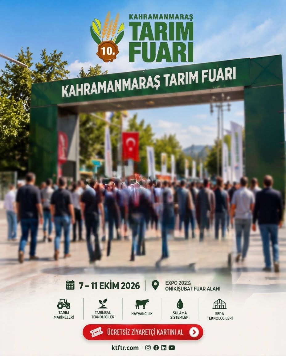 KAHRAMANMARAŞ’TA TARIMIN BÜYÜK BULUŞMASI: 10. TARIM FUARI KAPILARINI AÇILDI