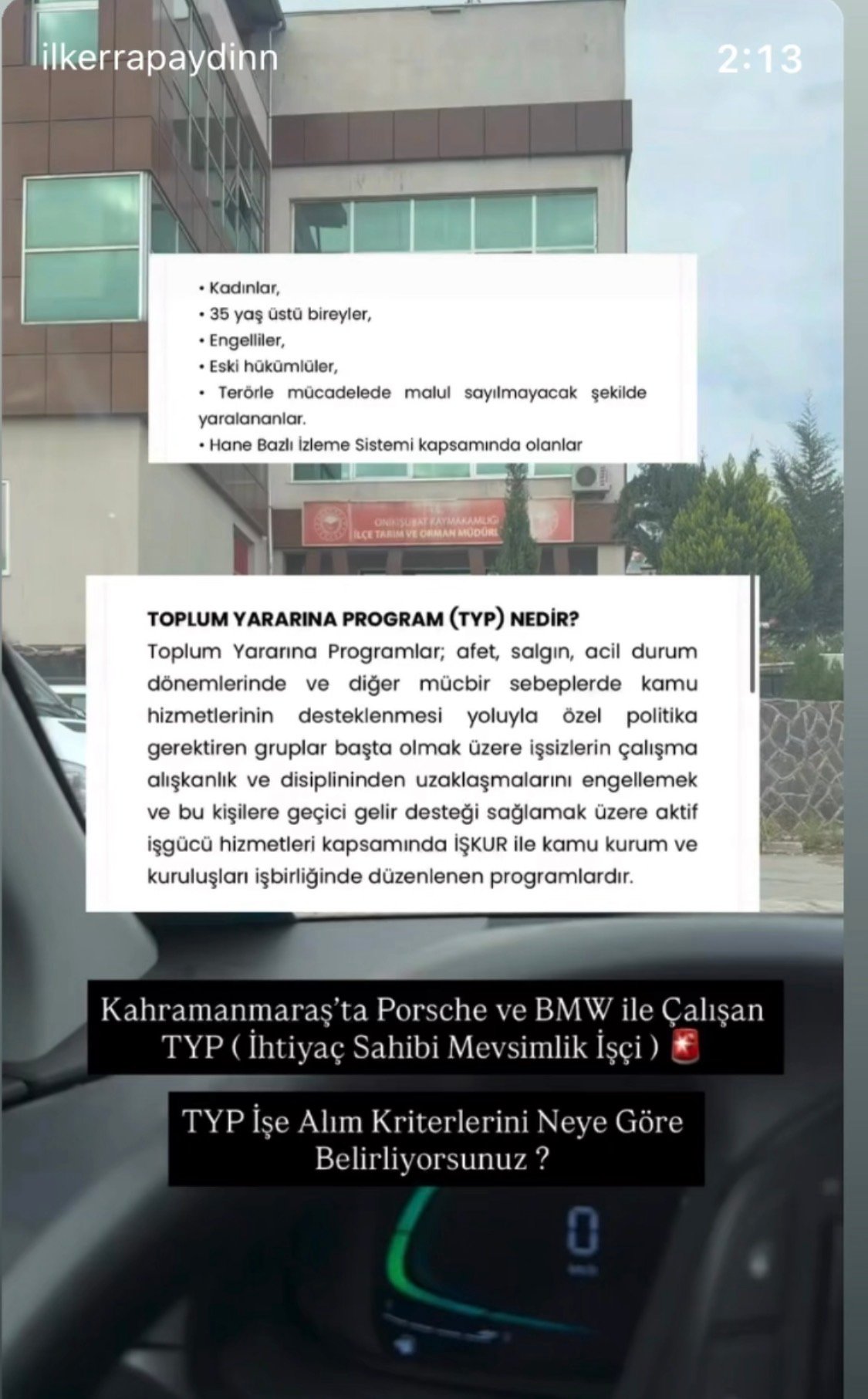 LÜKS ARAÇLARLA İŞE GELEN TYP PERSONELİ TEPKİ ÇEKTİ: DİKKAT ÇEKEN İDDİA!