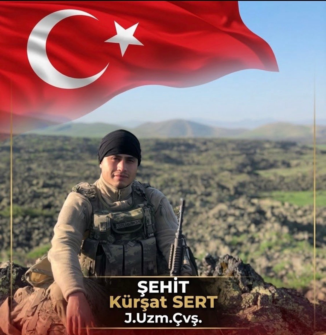 ELBİSTANLI ŞEHİT KÜRŞAT SERT İÇİN MEVLİD-İ ŞERİF OKUTULDU